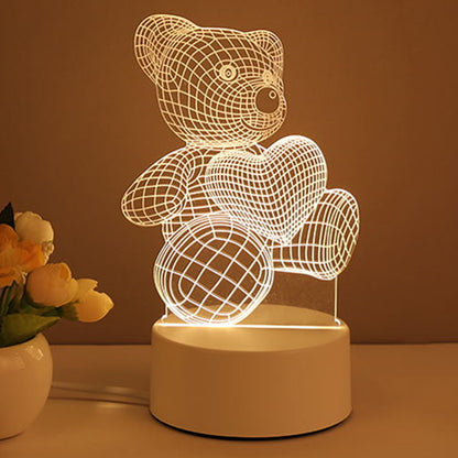 3D Acryl LED Nachtlicht