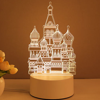3D Acryl LED Nachtlicht