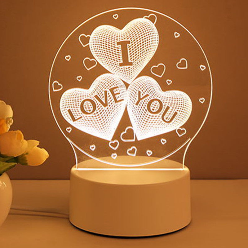 3D Acryl LED Nachtlicht