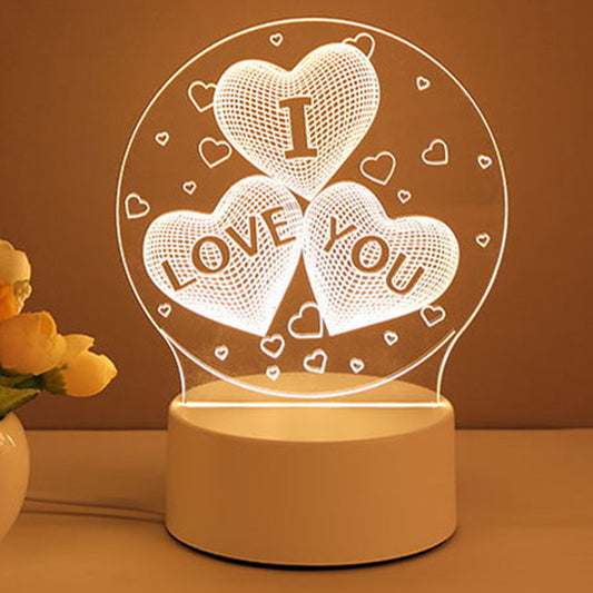 3D Acryl LED Nachtlicht
